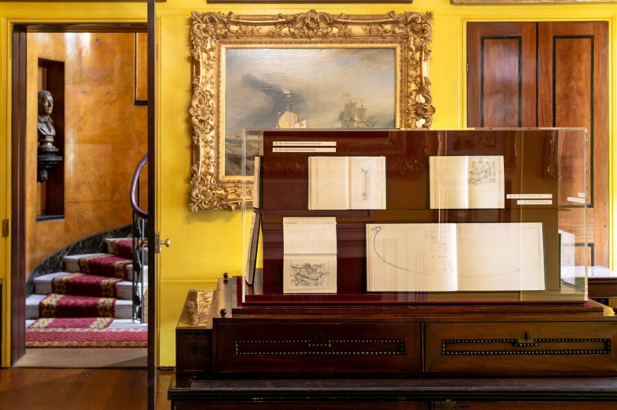 ​Large perspex museum display cabinet.​.
