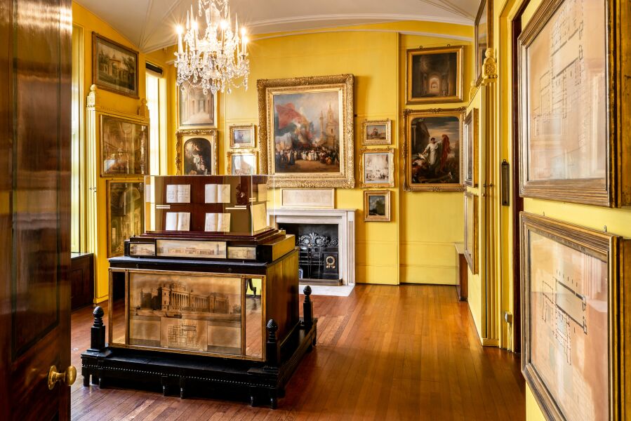 ​Large perspex museum display cabinet.​.